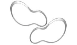 W203 Chrome lister til frontlyktene