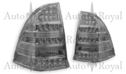 W203 Klarglass chrome baklykter stasjonsvogn med LED