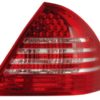 W203 LED klarglass baklykter 04-06