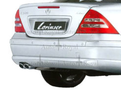 Alternative view of Mercedes W203 Lorinser design koffertlokkspoiler