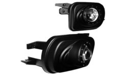 W203 / W215 / R170 Grøftelys med Svart Innfatning