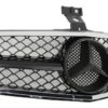 W204 AMG look grill med sort stjerne og lameller 06-12