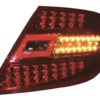 Klarglass LED-baklykter sotet - Mercedes W204 |