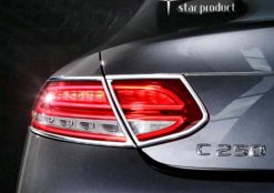 W205 C-coupe baklykteringer i chrome