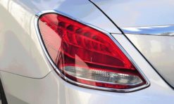 W205 Chrome lykteringer til baklykter