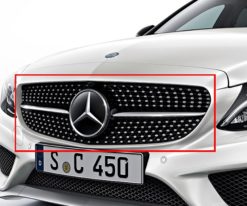 W205 Diamond style grill