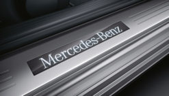 W205 / W213 Mercedes originale innstegslister med lys