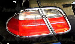 W208 Chrome lister til baklykt 98-02