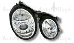 W208 Klarglass frontlykter med linse