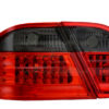 Krystall LED-baklykter sotet - Mercedes W208 |