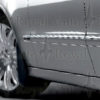 W208 Mercedes genuine skvettlapper fremme