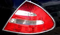 W209 Chrome lister til baklykter