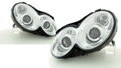 W209 Klarglass frontlyktpar