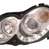 W209 Klarglass frontlyktpar med LED