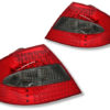 W209 LED baklykter rød / sotet klarglass