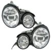 W210 95-99 Klarglass frontlykter for biler med xenon fra fabrikk