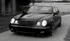 W210 96-99 Sort Komplett Grill