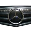 Carbon look grill med stjerne - W211 06-09 |