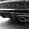 W211 AMG design Carbon hekkdiffuser