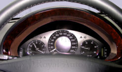 W211 Edeltre speedometeravkledning