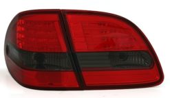 W211 Klarglass LED baklykter stv. 06-09