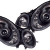 Sorte LED-Hovedlykter med xenon - Mercedes W211 02-06 | W211 LED Hovedlykter for biler med xenon