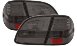 W211 stv LED sotede baklykter 06-09