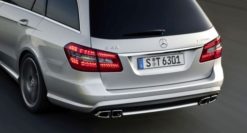 W212 AMG original hekkdifuser og eksoshaler