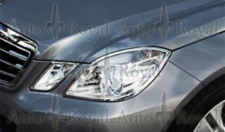 W212 Chrome frontlyktringer 09-13