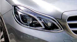 W212 Chrome lykteringer for biler etter facelift 13-16