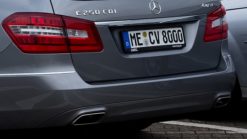 W212 Mercedes original bakfangerdifuser med eksoshaler