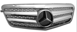 W212 Sport grill sølv / chrome