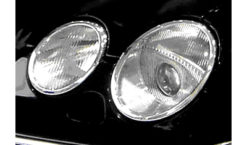 W215 Chrome lister til frontlykt