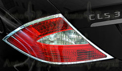 W219 Chrome lister til baklykter 04-10