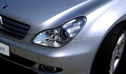 W219 Chrome lister til frontlykt