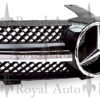 Mercedes W219 CLS grill sort i SL design |