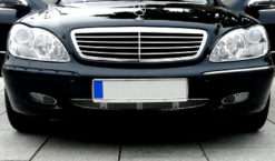 W220 Chrome grill til fangeren 00-02
