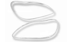 W220 Chrome lister til frontlykter