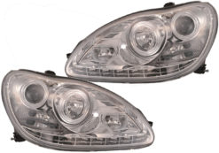 W220 Klarglass lyktesett med LED