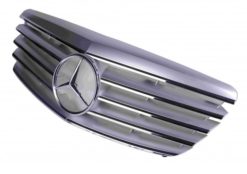 W221 CL look grill sølv