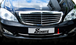W221 Chrome støtfangerlist fra Schätz