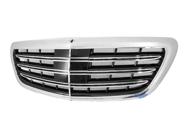 W222 S65 look grill for biler med Distronic