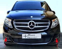 W447 Schätz chromelister til støtfangers sideåpninger