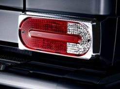 W463 Chromerammer til baklyktene