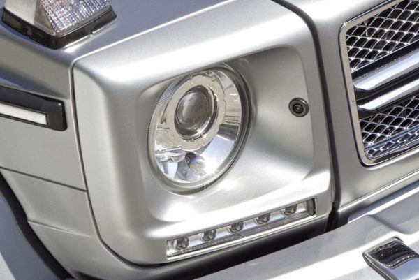W463 Mercedes originale lykterammer med LED lys