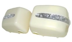 W463 Speildeksler med LED blinklys