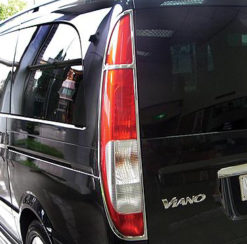 W639 Chrome ringer til baklyktene