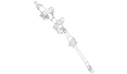 W639 Mercedes Vito 4-matic original rattstamme med rattakselkryss