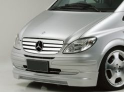 W639 Vito / Viano brede chromelister til grill 03-09