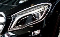 X156 GLA Chrome lykteringer fremme